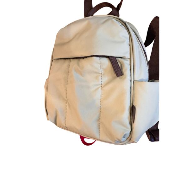 Calpak Luka Mini Backpack Light Blue Nylon Travel Everyday Bag with Side Pockets - Picture 3 of 11